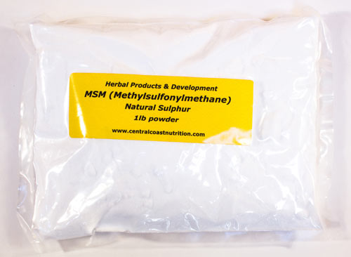 MSM Powder - 1 lb or 5 lb