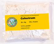 Colostrum bulk nutrient standard and premium grades